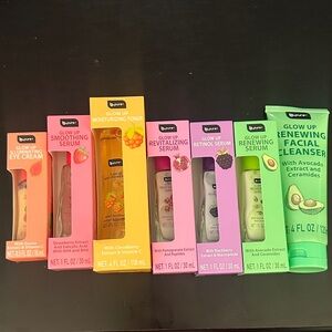 Epic Bpure Glow Up Skincare Collection Set serum cleanser toner eye cream +